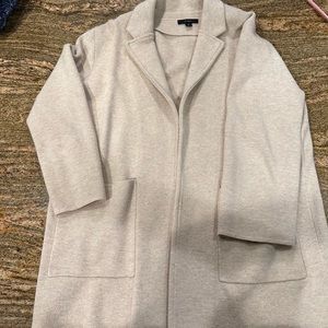Jcrew sweater blazer, oatmeal, size m
